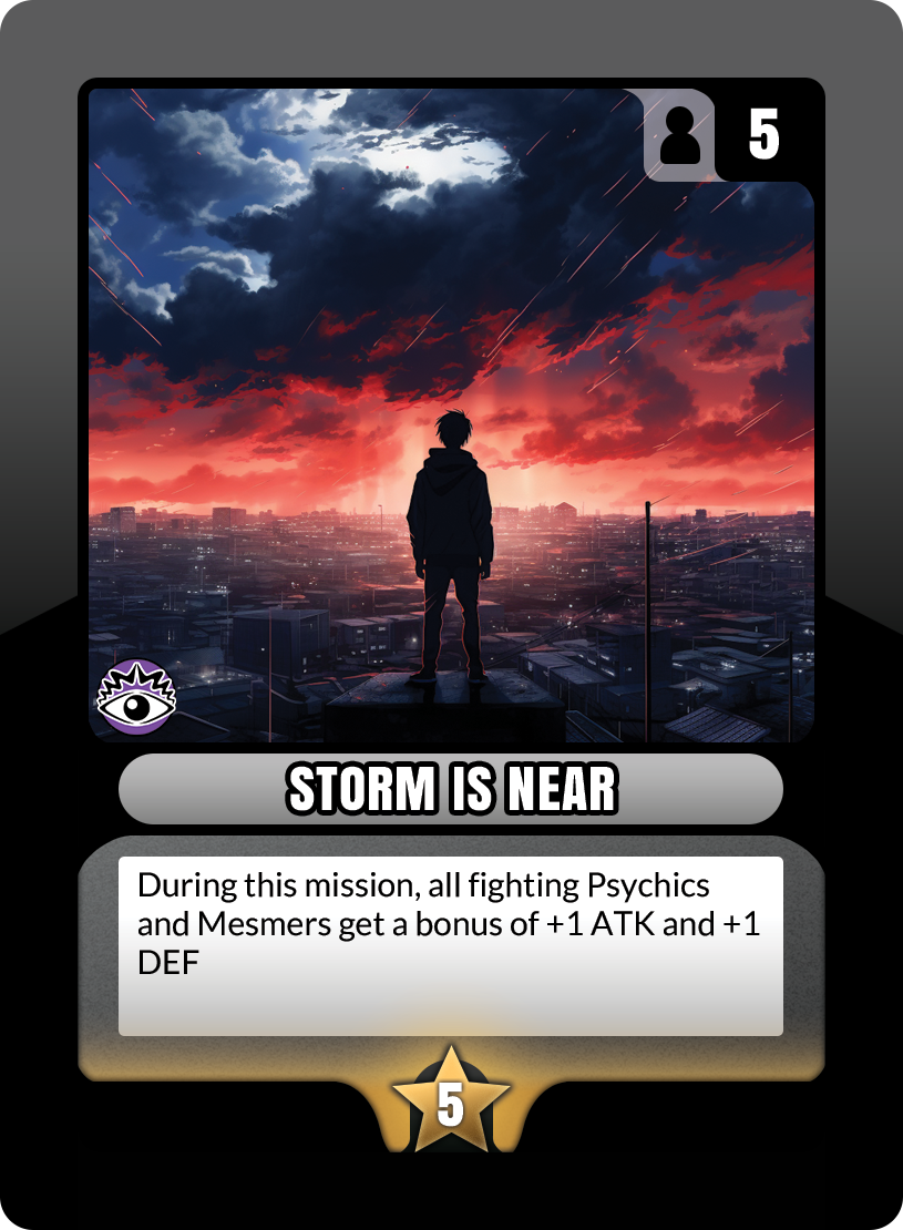 STORM IS NEAR