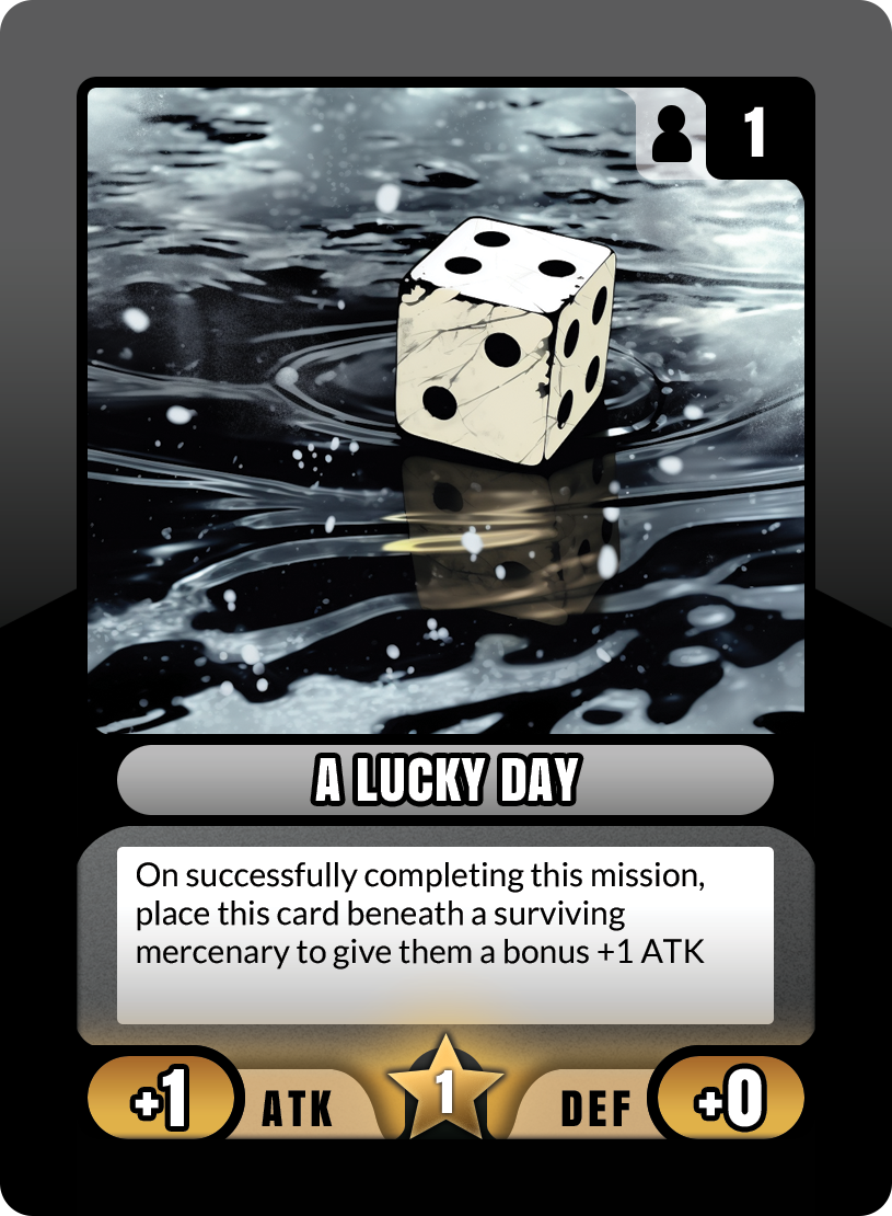 A LUCKY DAY