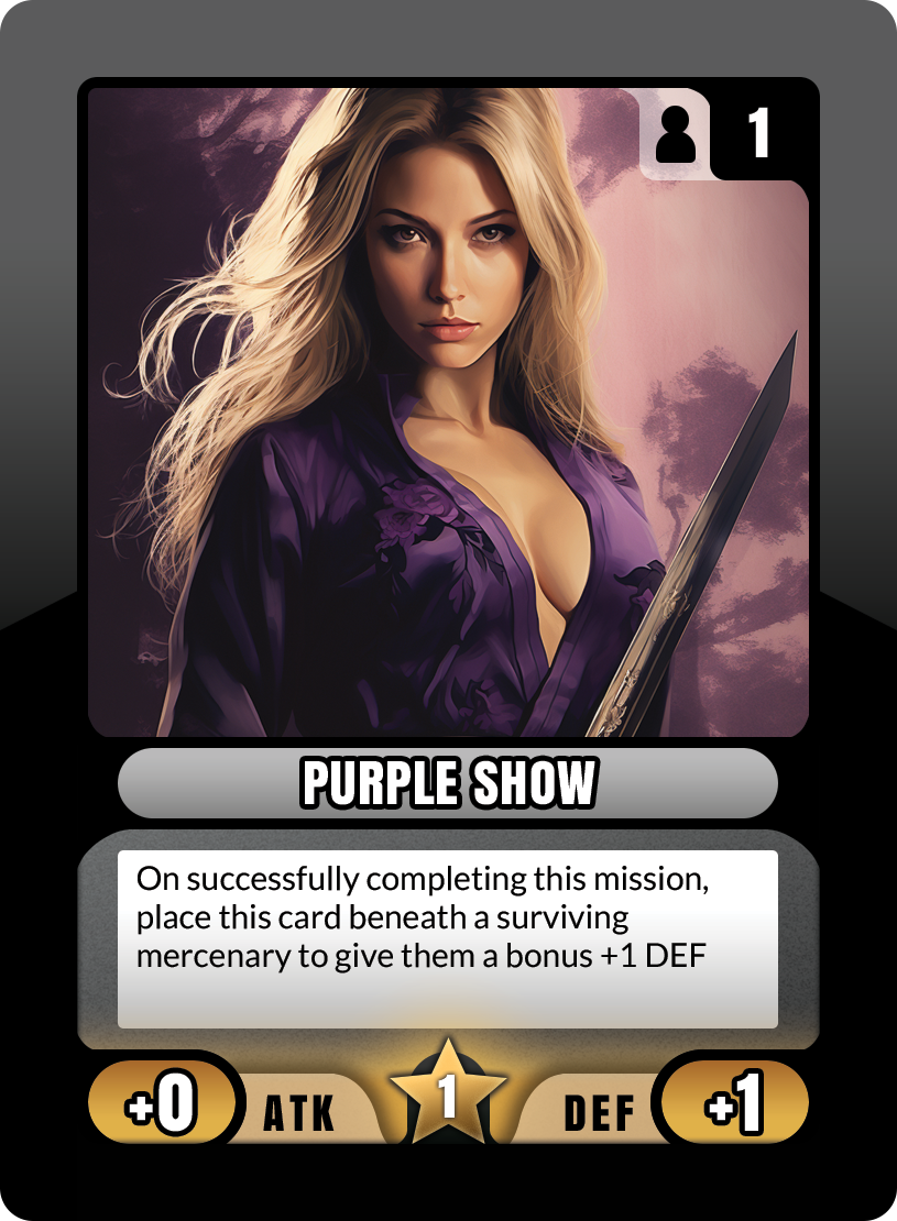 PURPLE SHOW