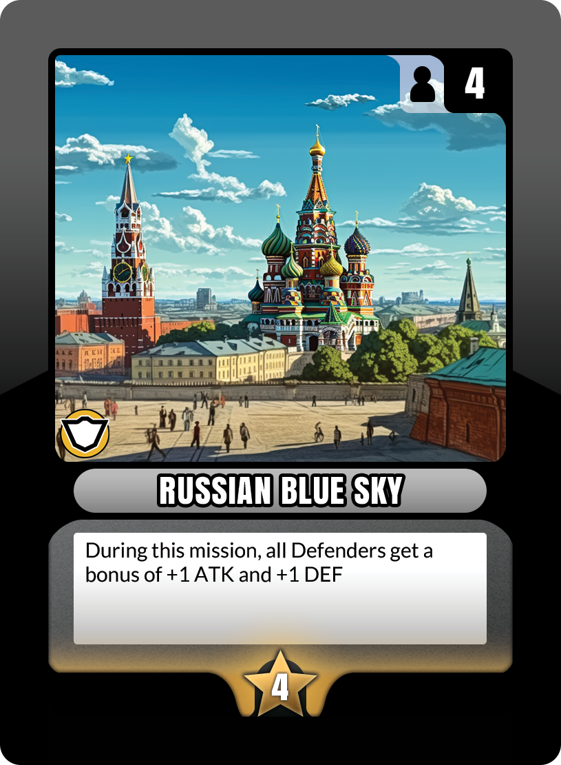 RUSSIAN BLUE SKY