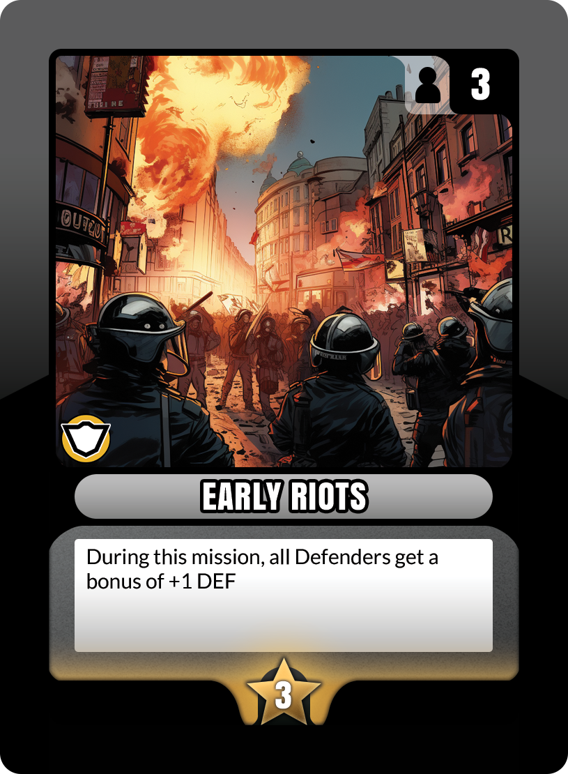 EARLY RIOTS